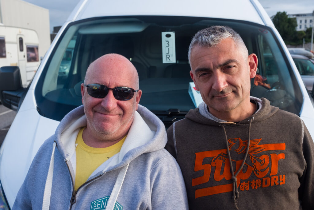 Ben and Seans Excellent Adventures - At the ferry port